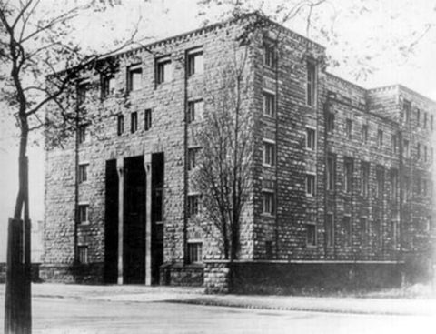 The Institute for Social Research building in Frankfurt